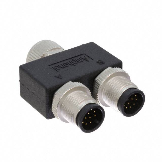 YA-A12F-A12M-A12M-01 Amphenol LTW  Rundsteckverbinderadapter